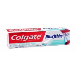 Colgate Max White Anticavity Crystal Mint Toothpaste with Whitening Crystals