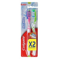 Colgate Max White Multicolor Medium Toothbrush