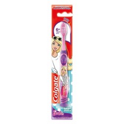 Colgate Multicolor Barbie Extra Soft Toothbrush (6+ Years)