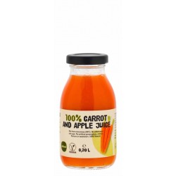 Zdravo Long Life Carrot & Apple Juice - vegan  no added water  no added sugar