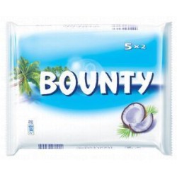 Bounty Milk Chocolate Bars Filled with Coconut (5 pieces)