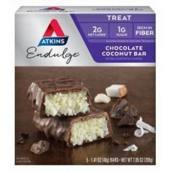 Atkins Endulge Treat Chocolate Bar Filled with Coconut (5 Pieces)