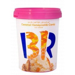 Baskin Robbins Caramel Honeycomb Candy Ice Cream - vegetarian