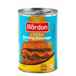 Bordon Chicken Hot Dog Sausages (10 Pieces)