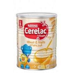 Cerelac Infant Cereal with Wheat & Fruits (6+ Months) - artificial colorings free  preservatives free