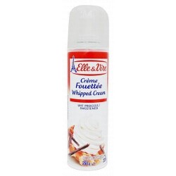 Elle & Vire Sweetened Whipped Cream - no added flavor
