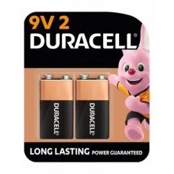 Duracell 9V Alkaline Batteries