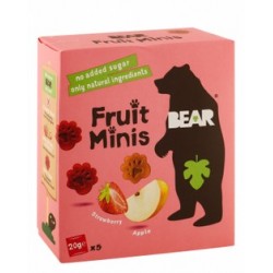 Bear Strawberry & Apple Baby Snack - vegan  gluten free  nut free