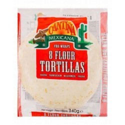 Cantina Mexicana Flour Tortilla Bread (8 Pieces)