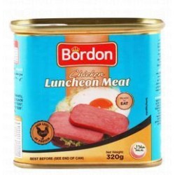Bordon Chicken Luncheon Meat - pork free