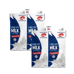 Al Ain Long Life Full Cream Milk 4x