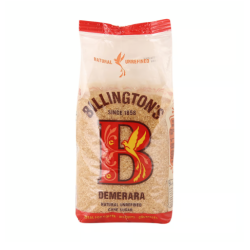 Billington Organic Demerara Natural Cane Unrefined Sugar 