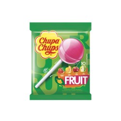 Chupa Chups Paper Stick Fruits (10 pieces)