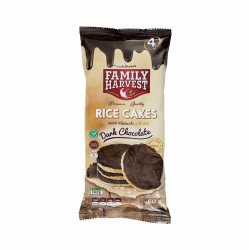 Family Harvest Rice Cakes with Flaxseeds - GMO free  gluten free  no added salt