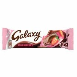 Galaxy Strawberry Chocolate Bar