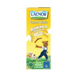 Lacnor Essentials Long Life Banana Milk - preservatives free