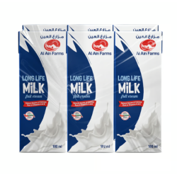 Al Ain Long Life Full Cream Milk 6x