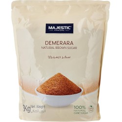 Majestic Natural Brown Demerara Sugar - GMO free