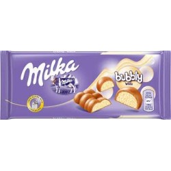 Milka Bubbly White 