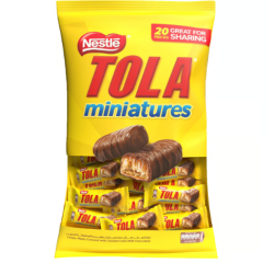 Nestle Tola Miniatures Wafer Covered with Caramel & Milk Chocolate