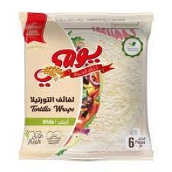 Yaumi Tortilla Wraps White (6 pieces) 