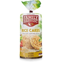 Family Harvest Multigrain Rice Cakes - GMO free  gluten free  no added salt