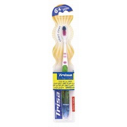 Trisa Young Blue & Green Zebra Parrot Toothbrush (6+ Years)