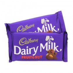Cadbury Dairy Milk Fruit & Nut Chocolate Bar with Raisins & Almonds 2 x 230 g