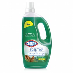 Clorox Scentiva Multipurpose Liquid Disinfectant Cleaner Mediterranean Pine Forest Scent - bleach free