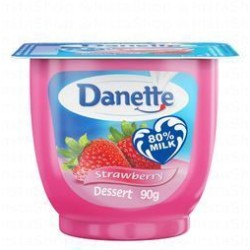 Danette Strawberry Pudding