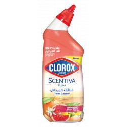 Clorox Scentiva Toilet Bowl Cleaner Gel Madagascar Citrus Grove Scent - bleach free