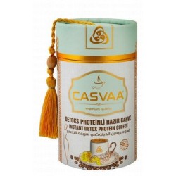 Casvaa Instant Detox Protein Arabica Ground Coffee Medium Roast