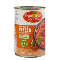 California Garden Low Fat Peeled Fava Beans with Chili - gluten free  artificial flavors free  high fiber
