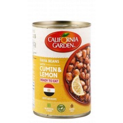 California Garden Egyptian Recipe Fava Beans with Cumin & Lemon - gluten free  artificial flavors free
