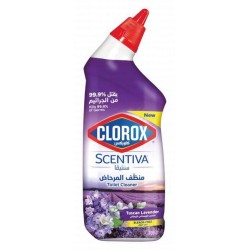 Clorox Scentiva Toilet Bowl Cleaner Liquid Tuscan Lavender Scent - bleach free