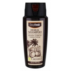 Deep Fresh Herbal Shampoo with Coconut Oil for All Hair Types - vegan