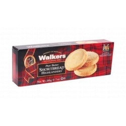 Walkers Highlanders Pure Butter Shortbread Biscuits