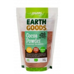 Earth Goods Organic Unsweetened Non-Alkalized Cocoa Powder - vegan