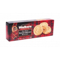 Walkers Rounds Butter Shortbread Biscuits