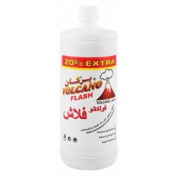 Volcano Flash Disinfectant Toilet & Bathroom Cleaner Liquid (20% Extra)