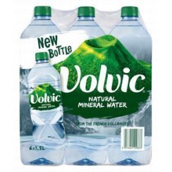 Volvic Natural Mineral Water (6x1.5L)