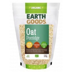 Earth Goods Organic High Fiber Oat Porridge - vegan  GMO free