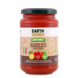 Earth Goods Organic Basilico Pasta Sauce - GMO free  gluten free  vegan