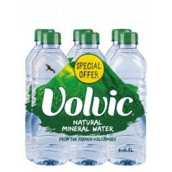 Volvic Natural Mineral Water (6x500ml) (Special Offer)