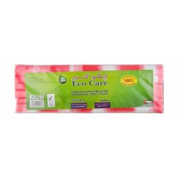 Eco Care Red Disposable Table Covers120 Sheets (100x100cm)