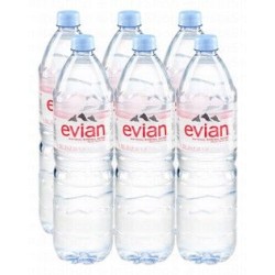 Evian Natural Mineral Water (6x1.5L) (Special Offer)