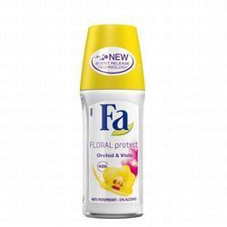 Fa Floral Protect 48H Antiperspirant Roll-On Deodorant Orchid & Viola Scent