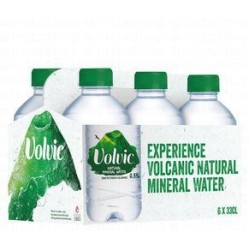 Volvic Natural Mineral Water (6x330ml)