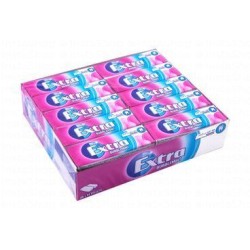 Extra Chewing Gum Bubblemint Flavor - sugar free
