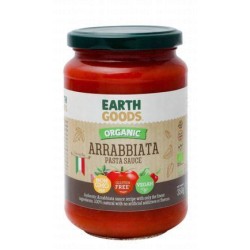 Earth Goods Organic Arrabbiata Pasta Sauce - vegan  GMO free  gluten free